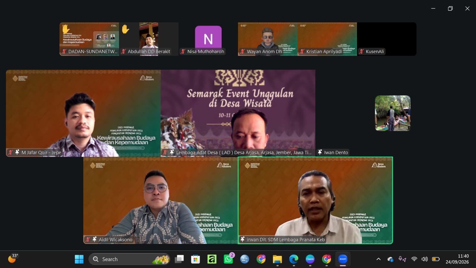 Kementerian Kebudayaan Dorong Pemuda Desa Manfaatkan AI untuk Perkuat Ekonomi Lokal